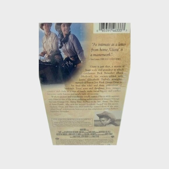 Warner Bros Giant VHS, 1996 40th Anniversary Widescreen Special Edition New - Picture 9 of 9